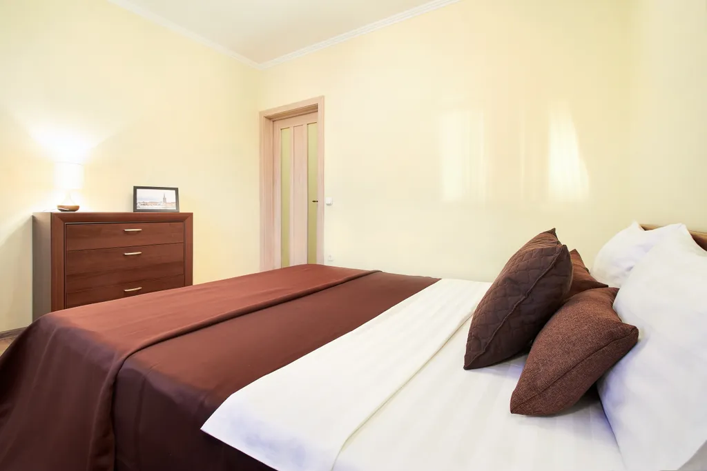 Современные двухкомнатные апартаменты возле ледового дворца