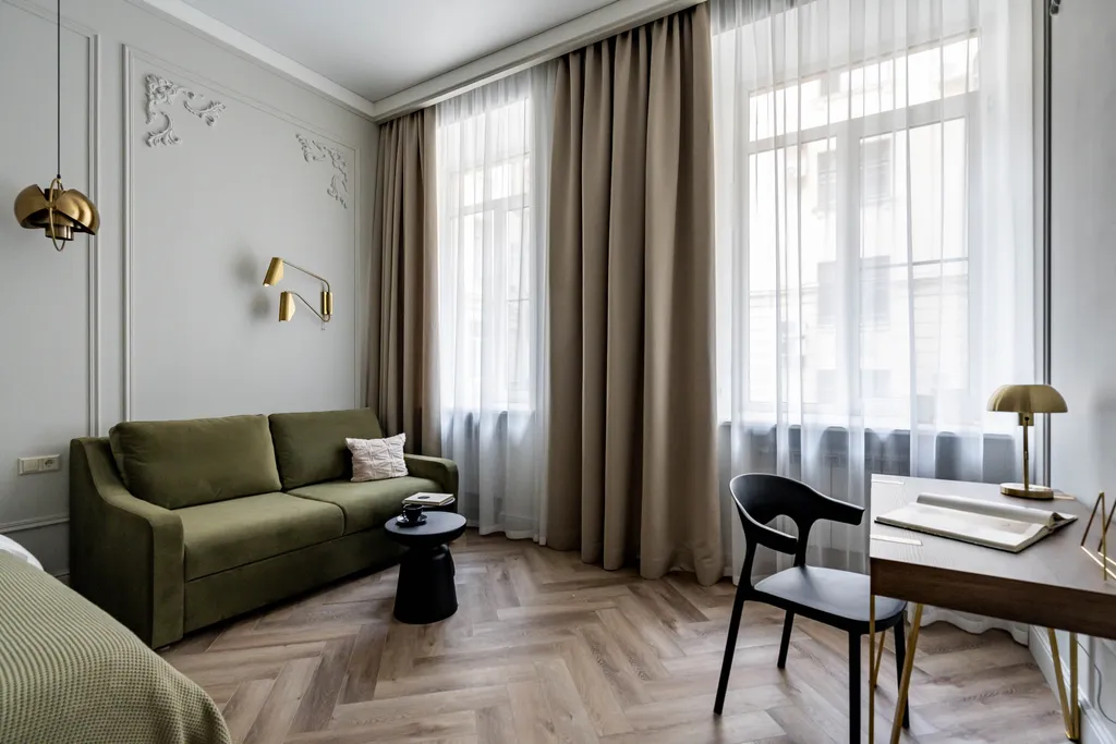 Квартира Квартира Апартамент Классика в Золотом треугольнике — Санкт-Петербург