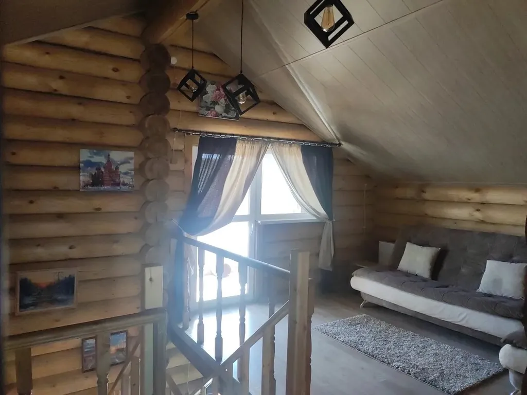 Дом из бревна с банькой