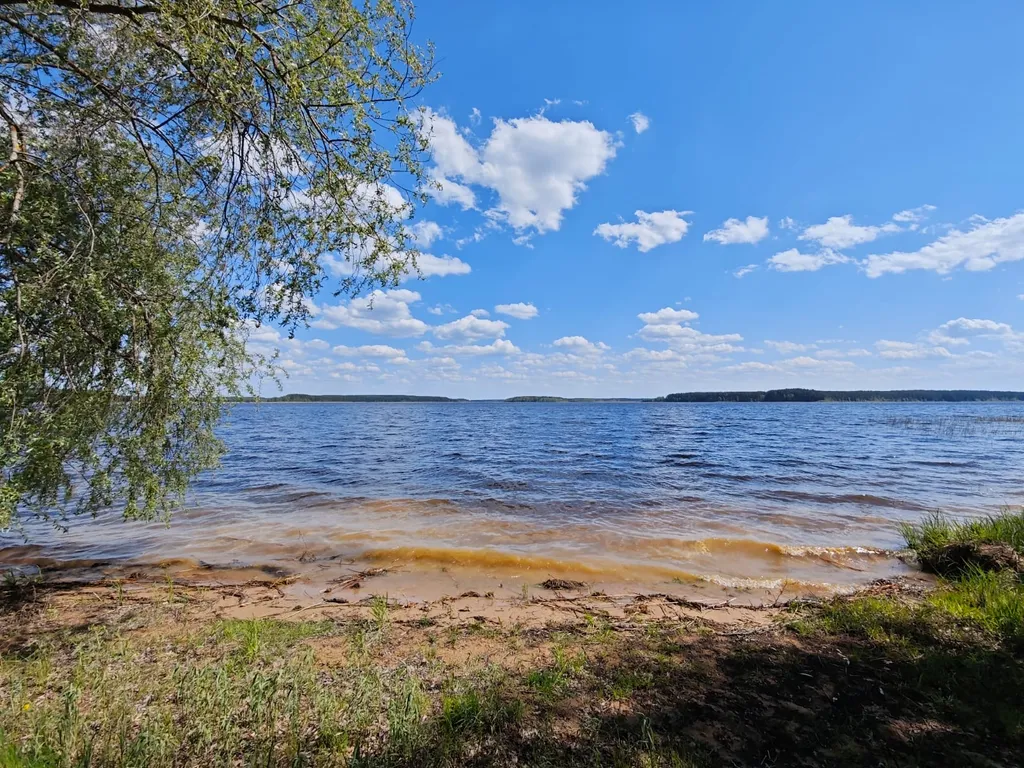 Новый дом на озере Селигер в деревне Заполёк