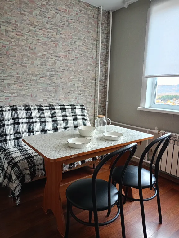 Просторная теплая квартира с двуспальной кроватью, 2 ТВ,интернет.