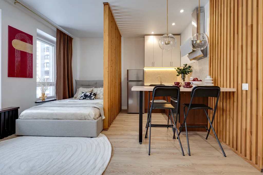 Большая уютная студия на 4х рядом с метро