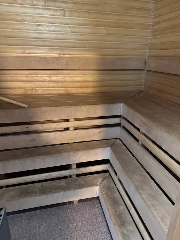 Комната с кухней-гостиной и сауной