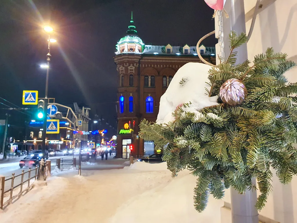 Тишина, тепло, уют в центре города