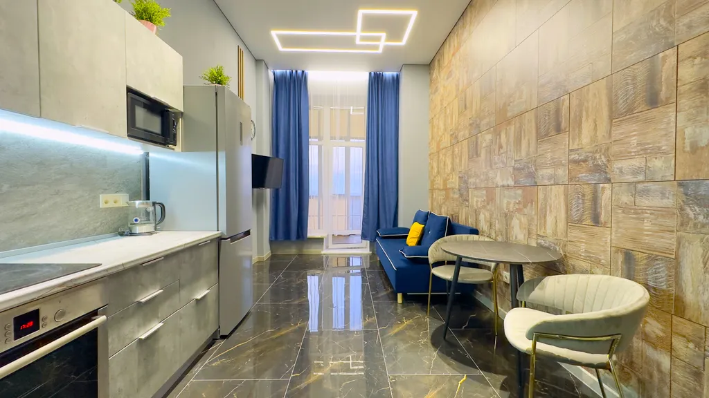 Апартаменты 17 этаж с видом на город