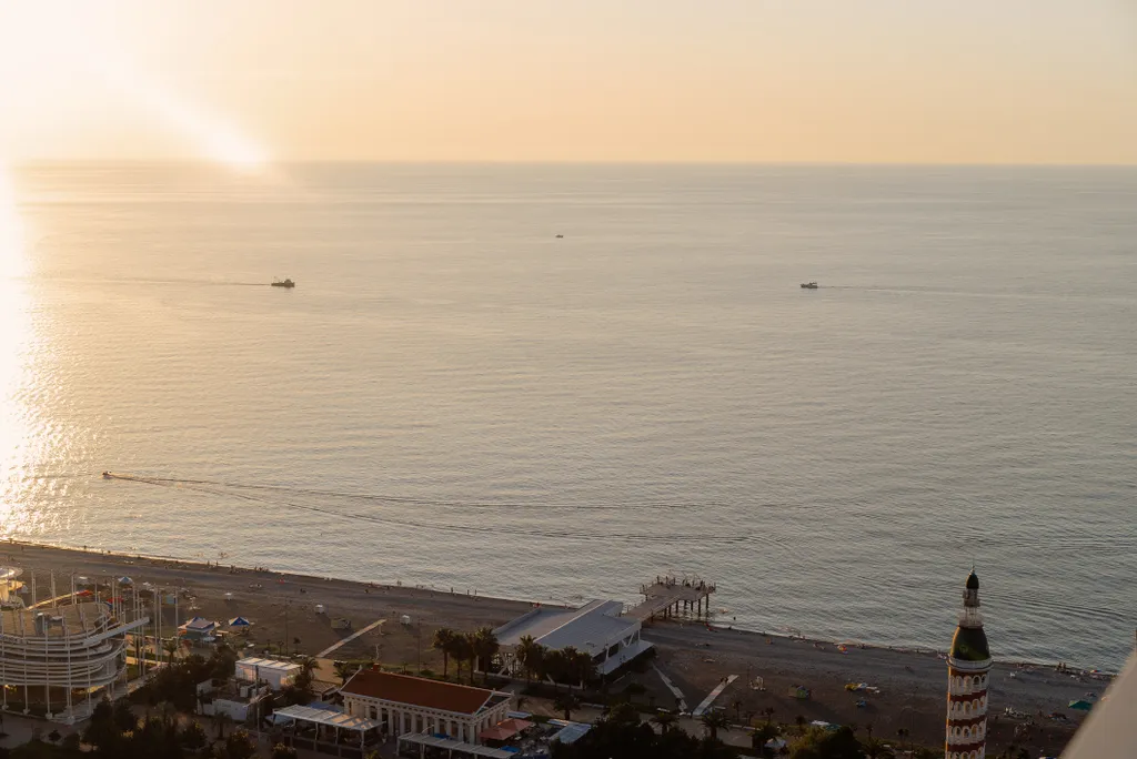Apartments with sea and city view