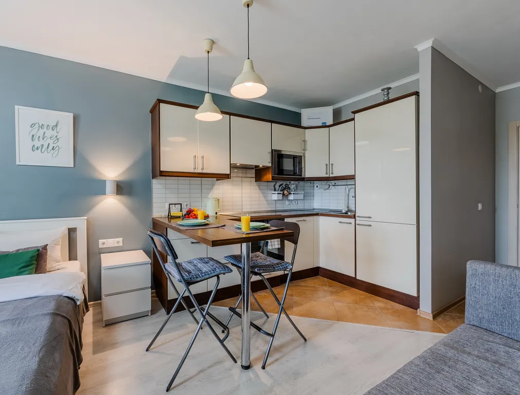Квартира Апартаменты место силы - green gray studio — Санкт-Петербург