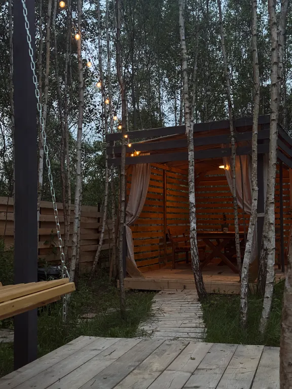 Уютный барн хаус в лесу недалеко от Смоленска