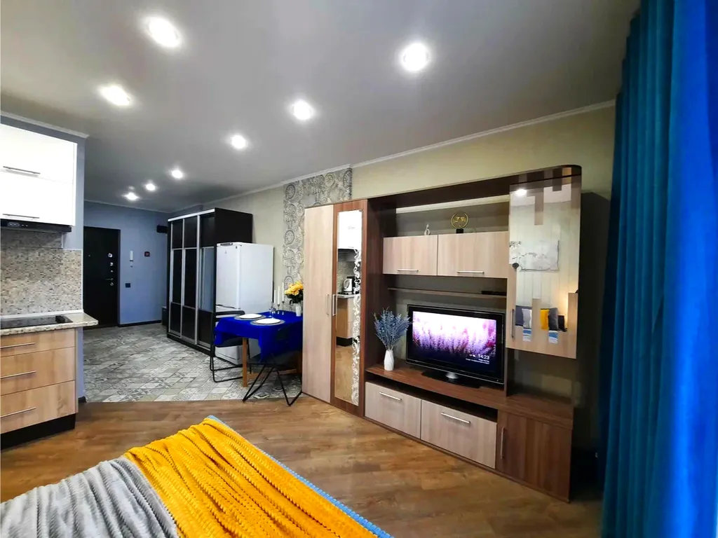 Комфортная студия в пешей доступности от метро — заезжай и живи