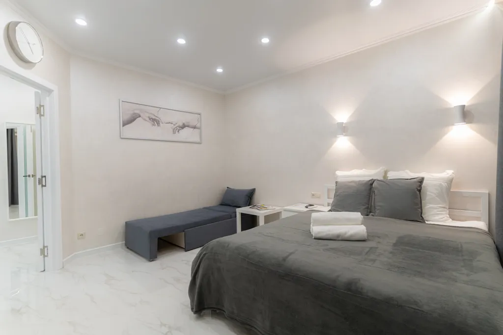 Однокомнатный апартамент с красивым видом на город