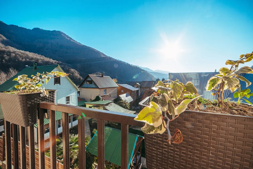 Студия 14 с видом на горы