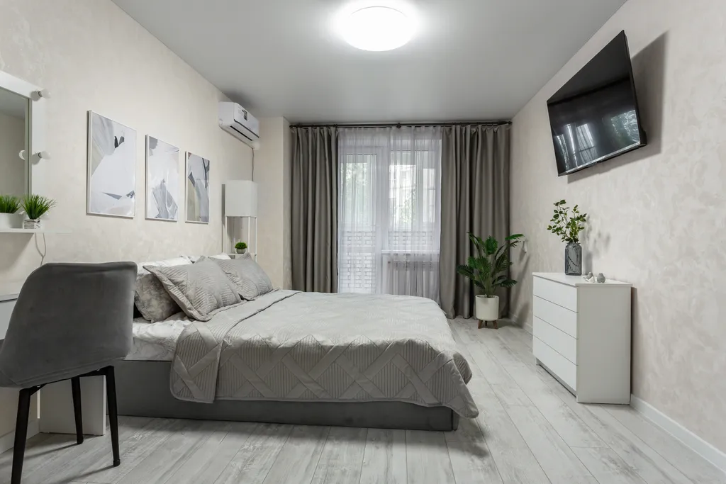 Просторная уютная квартира, 45 м², 3 кровати
