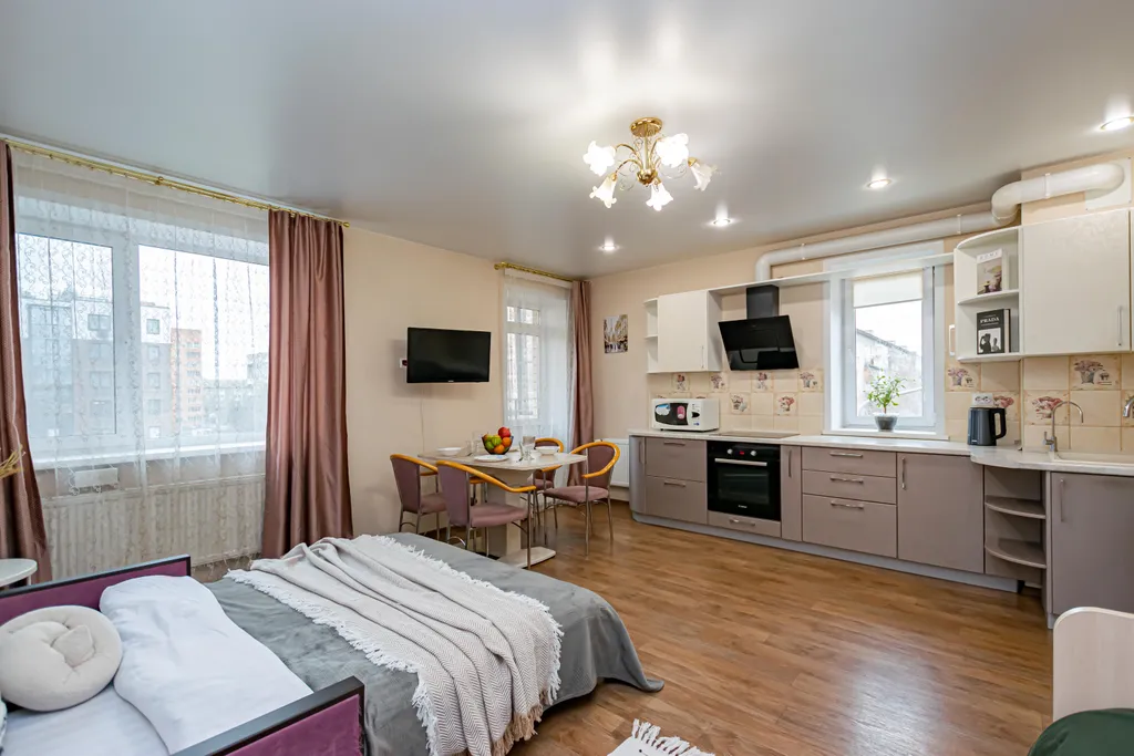 Уютная студия в центре Перми рядом с Городской Эспланадой