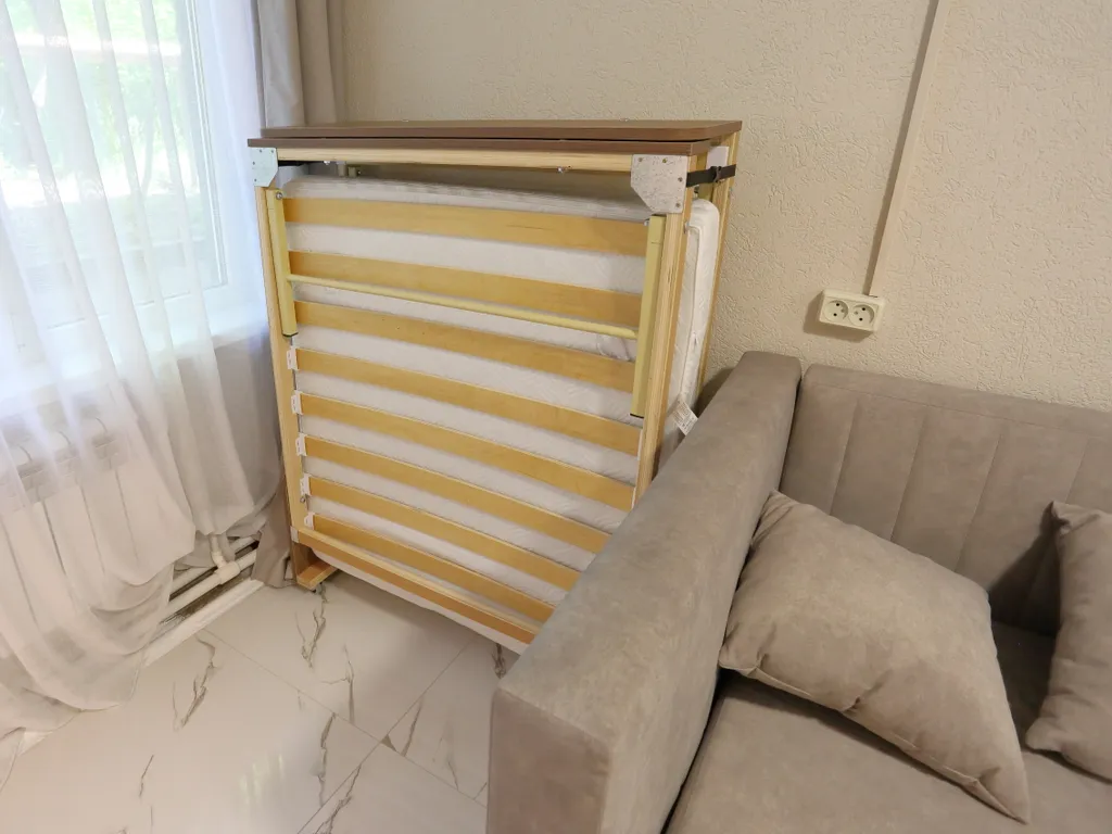 Уютная студия с раздельными спальными местами