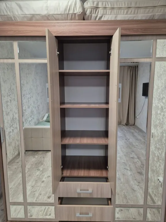 Квартира с новым ремонтом. Три раздельных спальных места.