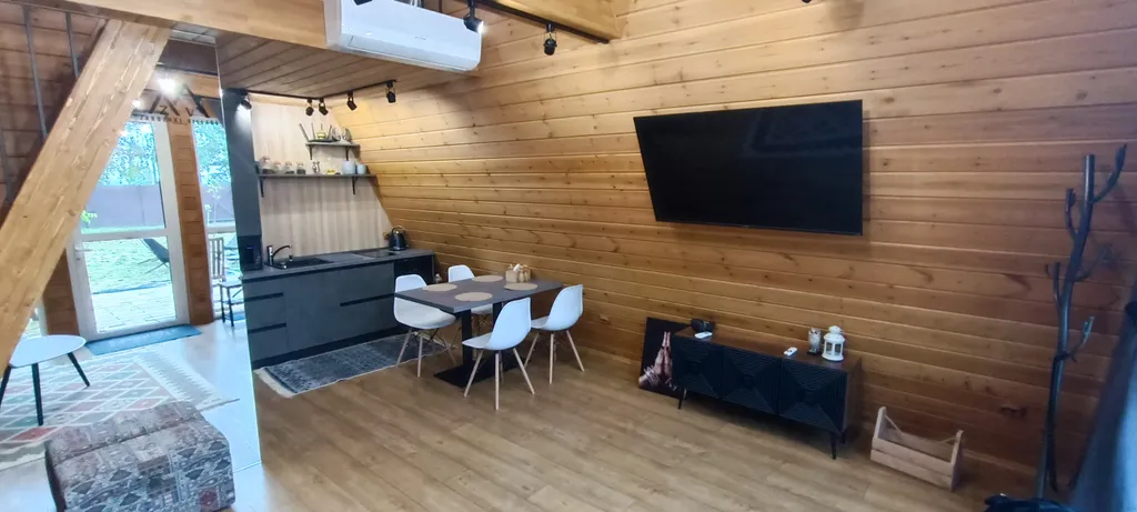 А-фрейм домик