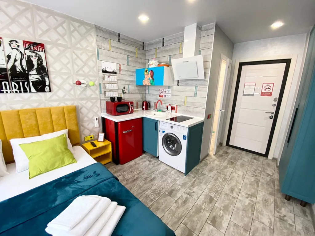 Стильная квартира-студия в центре города Барнаула