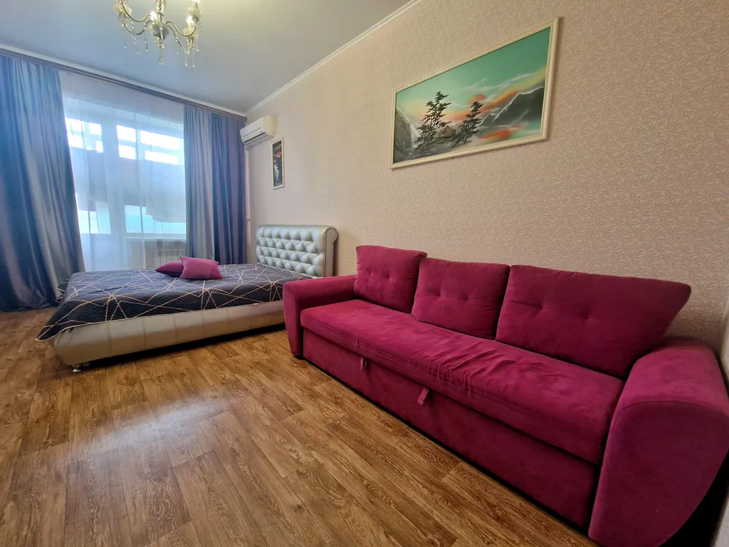 Евродвушка в элитном доме с видом на Волгу