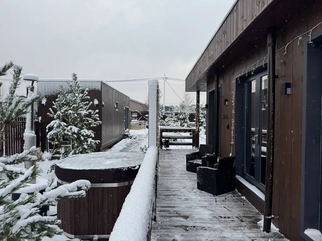 Коттедж Коттедж Ваша дача ЛУНА 6 в живописном месте, баня, фурако, беседка, мангал — Лопотово