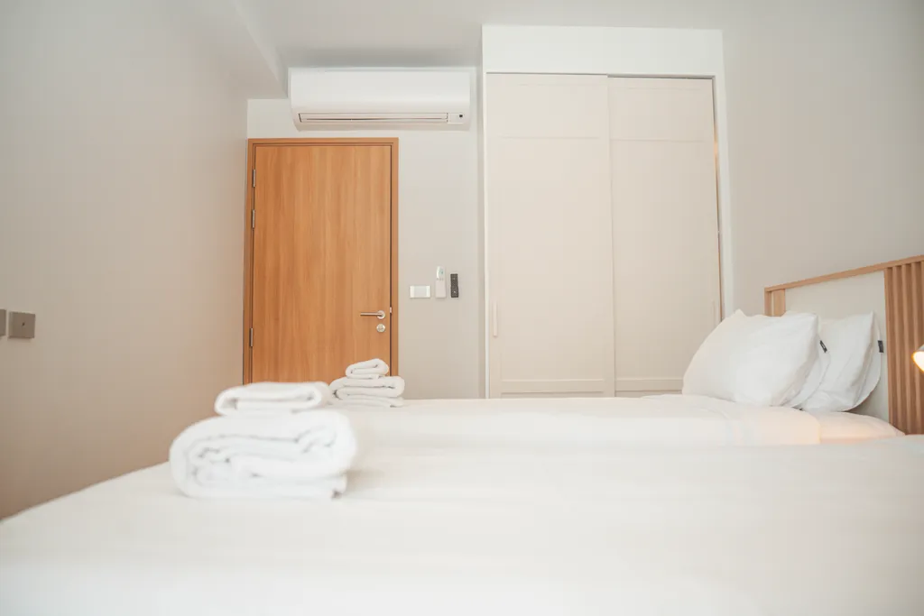 Отличные апартаменты с двумя спальнями рядом с пляжем