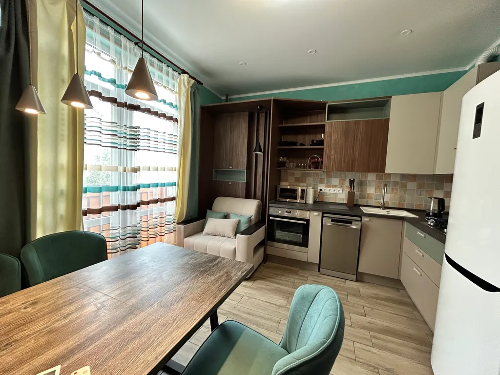 Квартира Квартира Отличная двушка с боковым видом на море — Геленджик