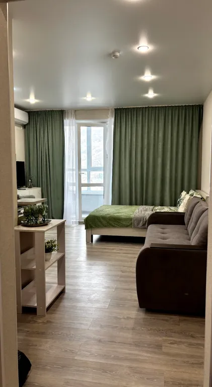 Студия в эко стиле в доме бизнес класса