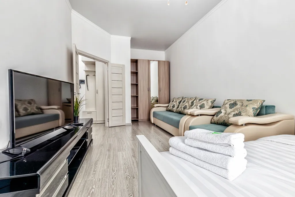 Квартира Апартаменты с видом на достопримечательность — аренда посуточно в Астана (Нур-Султан)