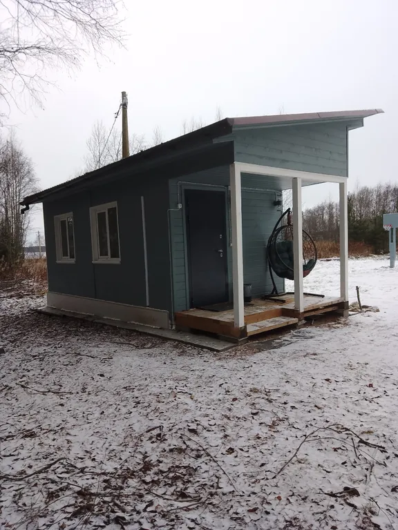 Уютный домик mikkola с видом на лес в Карелии