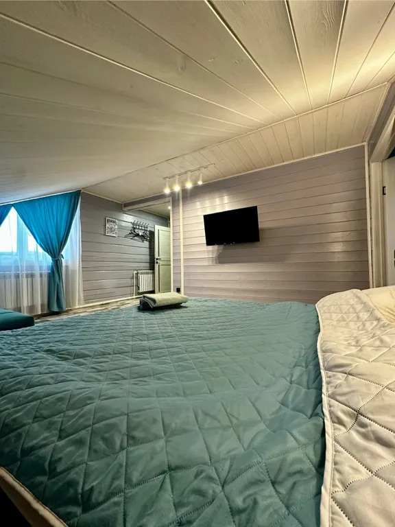 Дом 302m2 — чан, кухня, панорамные окна