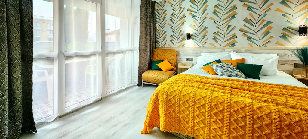 Квартира Квартира Двухкомнатный с кухней, стиралкой, балконом, кондиционером — Судак