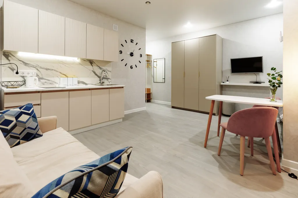 Апартаменты в ЖК Флора, тихий угол в шумном городе