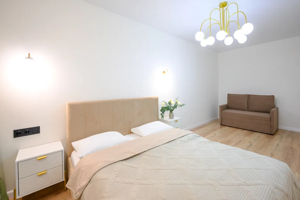 Квартира, в которую влюбляешься, стильный интерьер и кофемашина