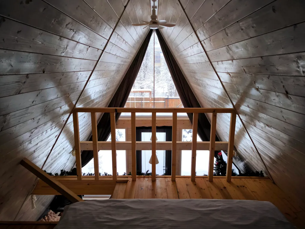 Дом в стиле Афрейм Дача у Горы