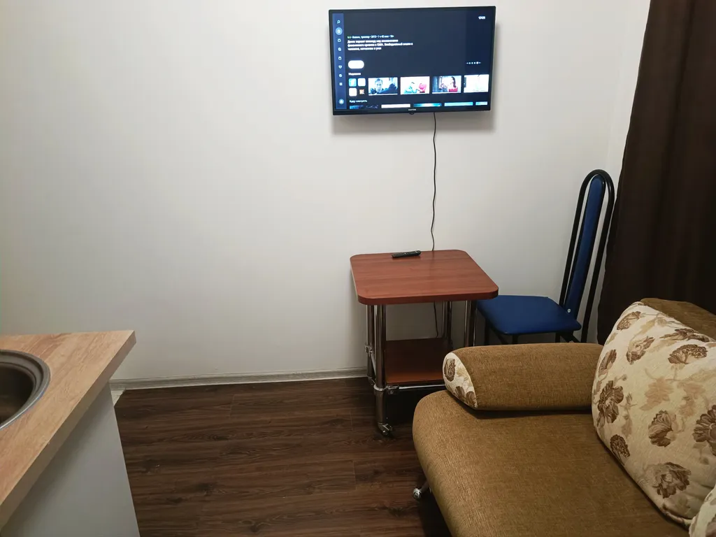 Ароматная студия с двуспальным диваном у станции МЦД-4 Железнодорожная