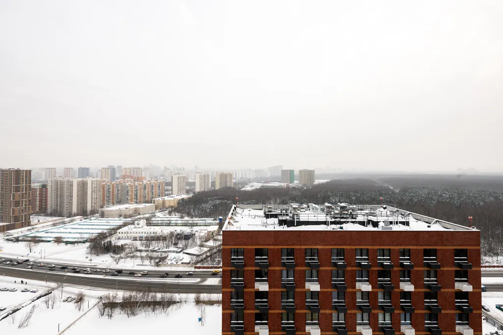 Квартира Квартира Видовая евротрёшка близ метро — Москва