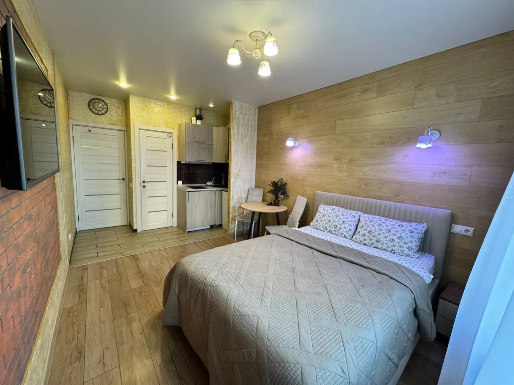 Стильная студия с евро ремонтом