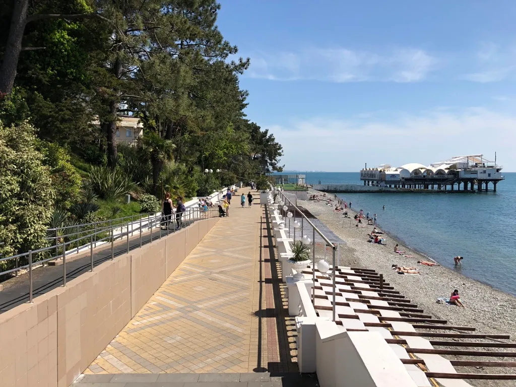 Квартира Апартаменты Светлана-Центр с видом на сад магнолий — Сочи