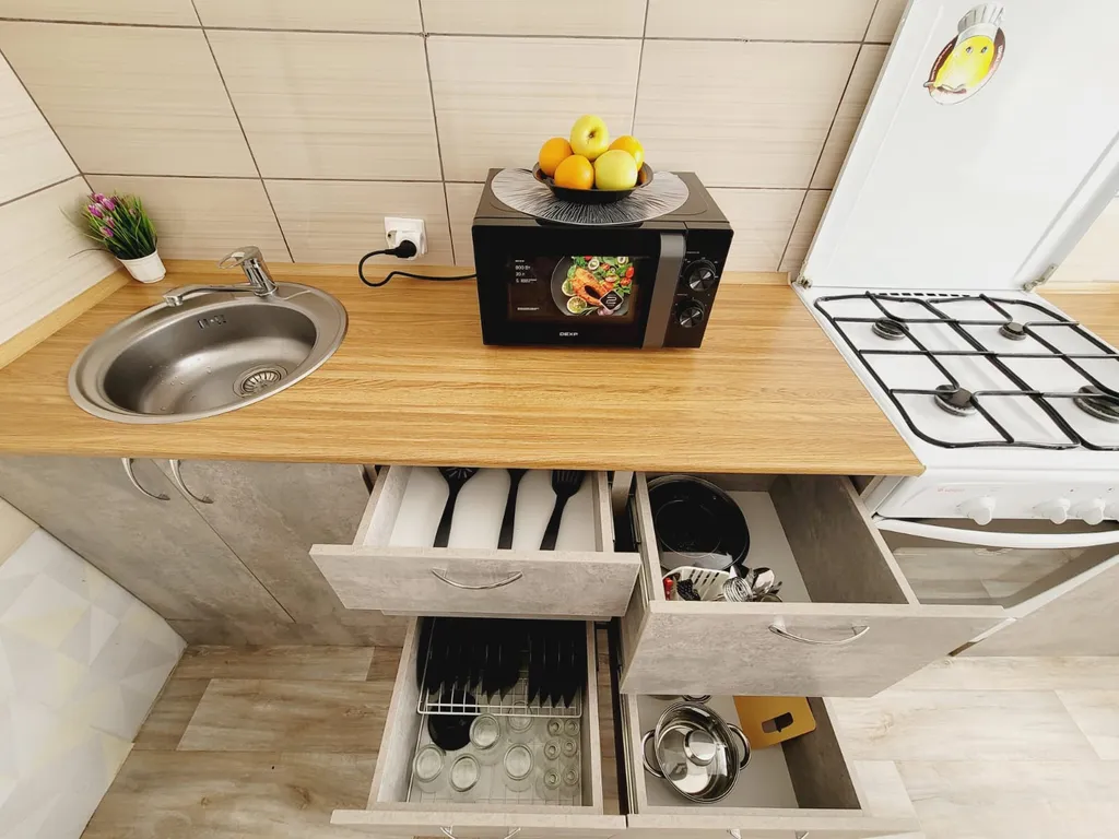 Просторная двухкомнатная квартира с балконом рядом с аквапарком