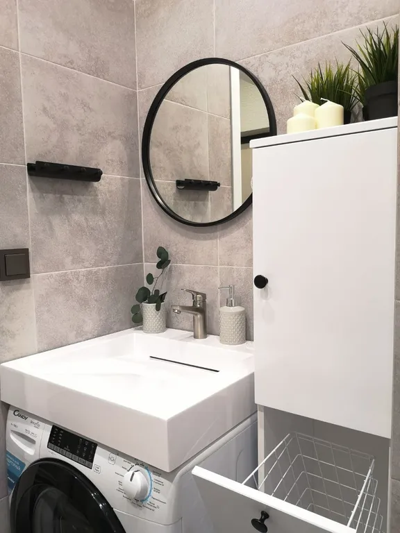 Студия с зонированной кухней в Самолёт-3