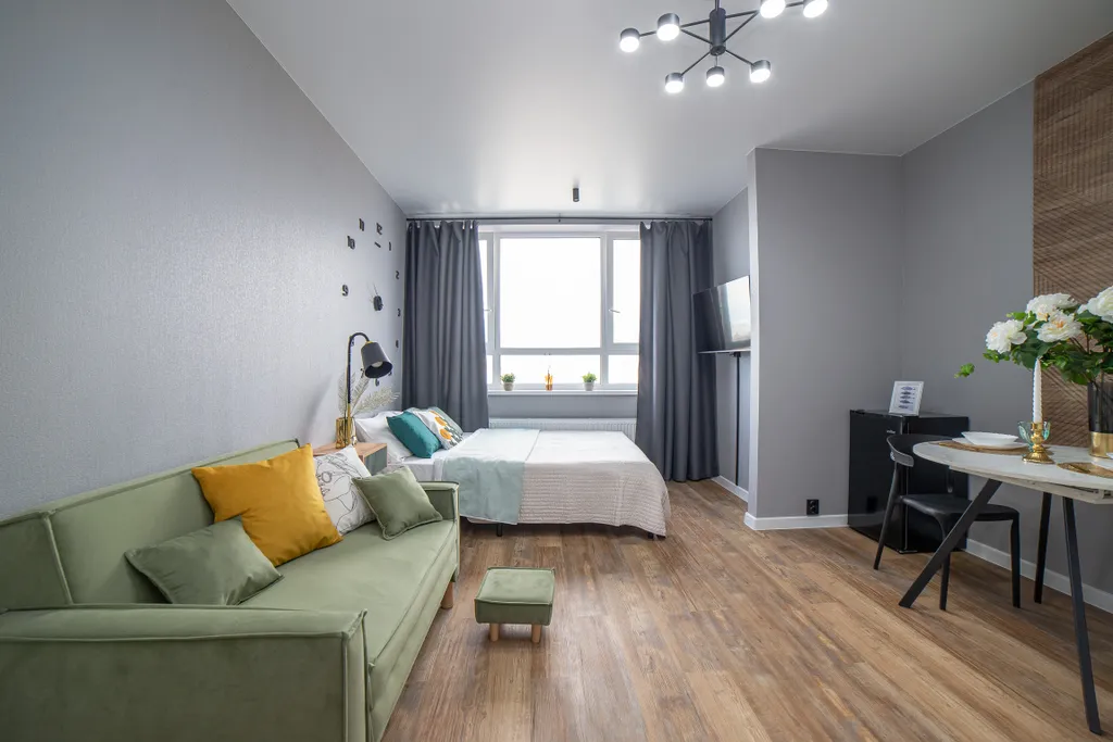 Студия на Репина 109 на 28 этаже