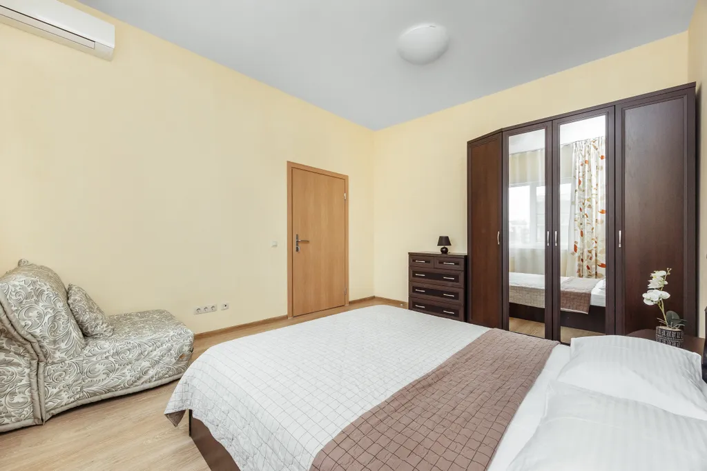 Просторный апартамент, подходящий для проживания до 6 человек