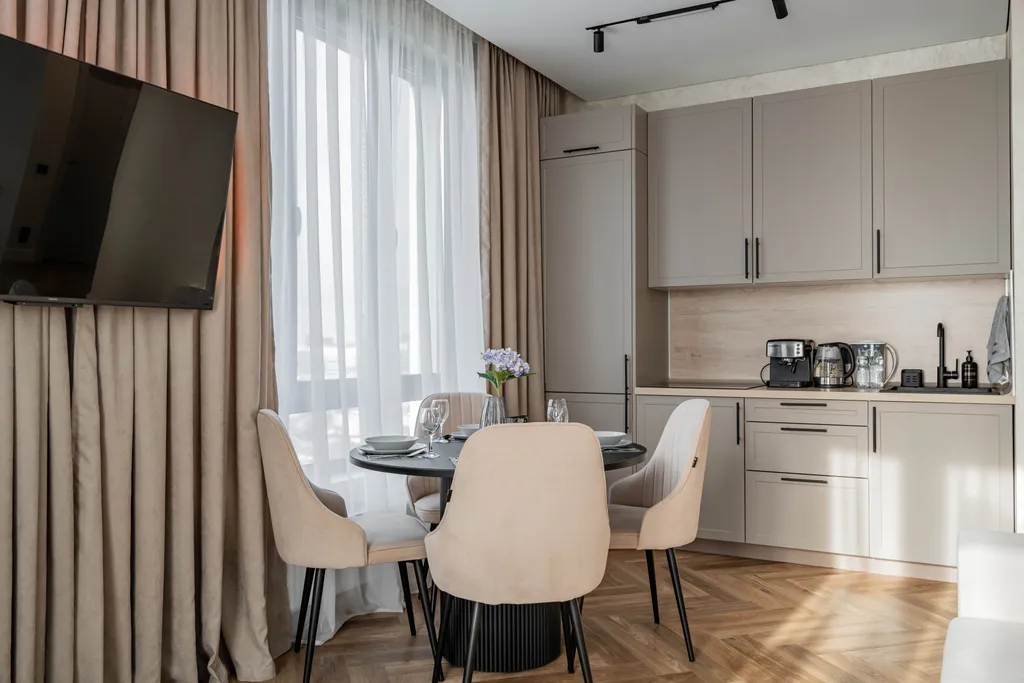 Апартаменты с видом на Кремль у аквапарка с парковкой