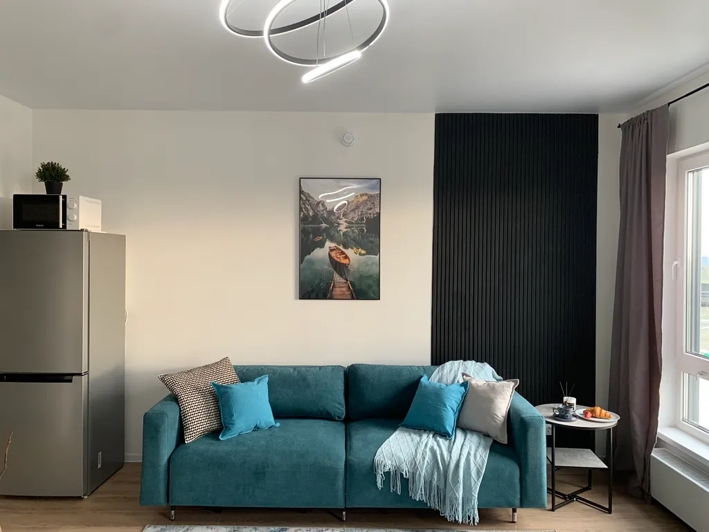 Студия с видом на закат