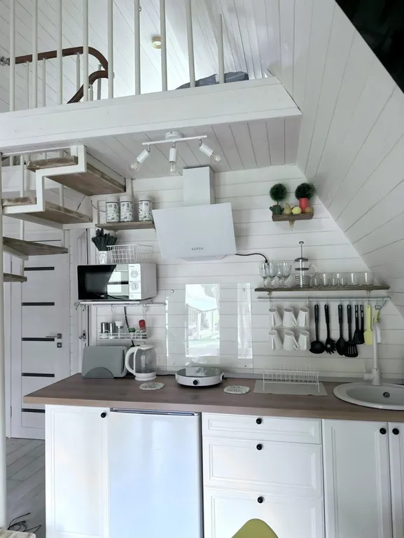 Коттедж Афрейм с видом на горы — Архыз