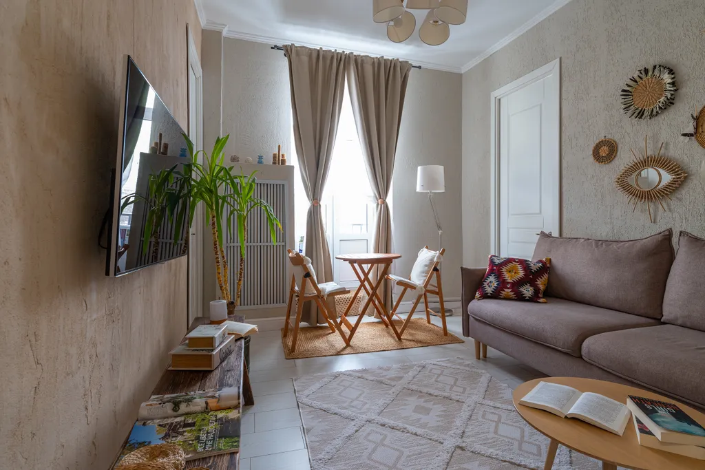 Квартира Большие апартаменты Dzen в стиле Бали в самом центре — Москва