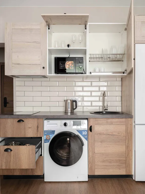 Уютная студия у метро, всё для комфортного проживания