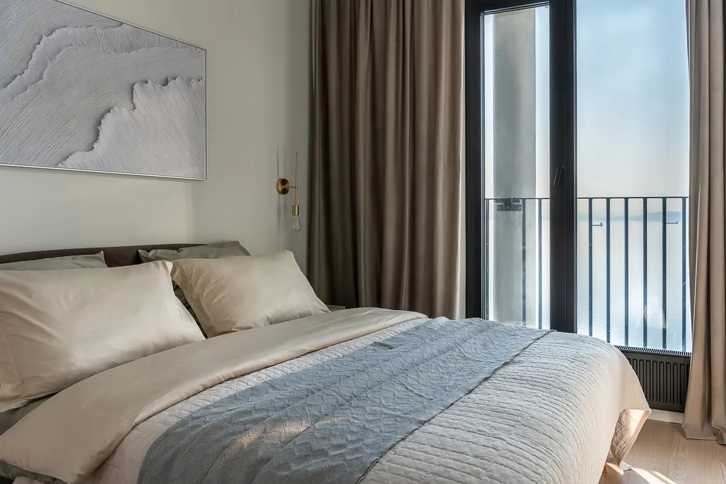 Квартира в ЖК Море с видом на море и пляж