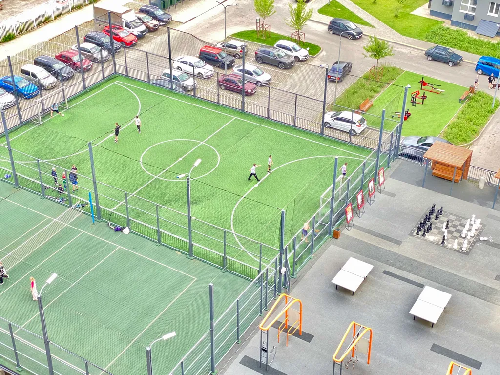 Квартира в доме с закрытой территорией и своим фонтаном