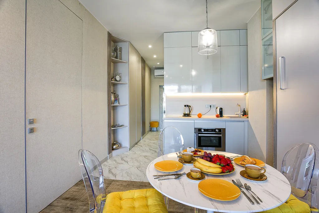 Двухкомнатный апартамент с видом на море с террасой с 2 санузлами