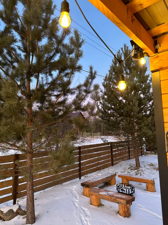 Благоустроенный дом рядом с ГЛК Манжерок